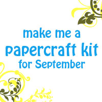 make me a papercraft kit for September