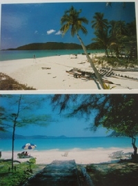 Beach theme Postcard #3 (newbie welcome)