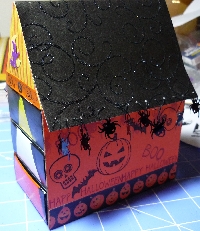 Halloween Matchbox House