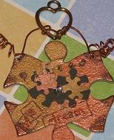 Altered Puzzle Piece Magnet