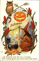 3P's Postcard Swap - Halloween