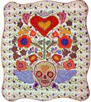 Day of the Dead mini (art) quilt!