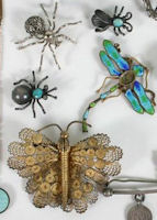Insect jewelery Victorian style