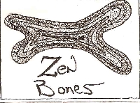 Zen Bones Zentangle ATC