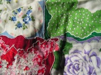 AH - Vintage Handkerchief