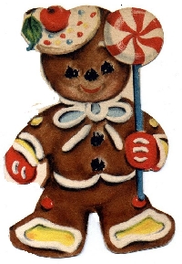 Gingerbread Man Matchbox