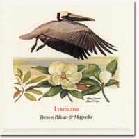 State Bird and State Flower ATC: Louisiana