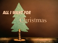 All I Want For Christmas Postcard