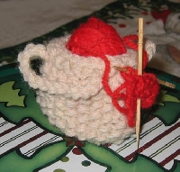 Purse Ornament  - Knit or Crochet