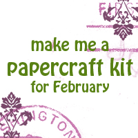make me a papercraft kit for February