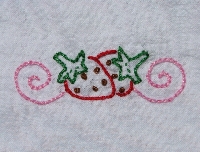 Embroidered Valentine Swap