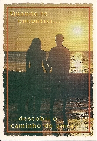 A postcard with love