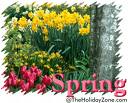 think spring handmade greeting card