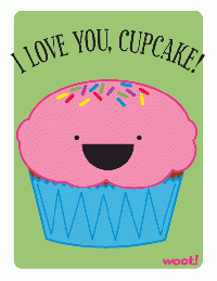 Cupcake Valentine's Card Swap International