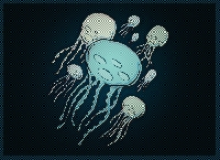 Animal pincushion: Jellyfish