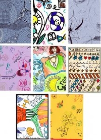 Technique series Houses: Doodles