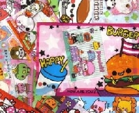 Kawaii Memo Sheets and Sticker Flakes