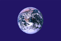 Planet Earth Postcard