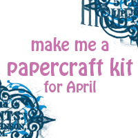 make me a papercraft kit for April
