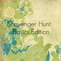 Scavenger Hunt: the basics edition