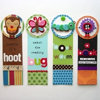 Decorative Bookmark Swap + a little something!