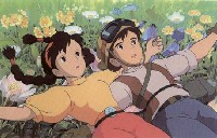 Ghibli Studio Series postcards: Laputa, Castle in 