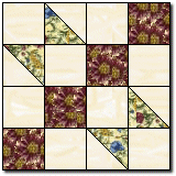 Fabricmom's Beginner Quilt Block Swap #8