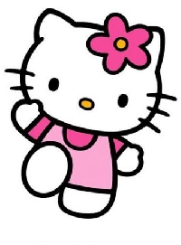 Kawaii ATC: Hello Kitty #1 REMAKE