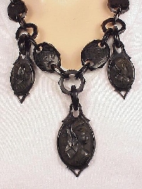 Victorian Mourning Jewellery- Handmade