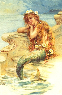 Mermaid Button Fairy