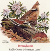 State Bird and State Flower ATC: Pennsylvania