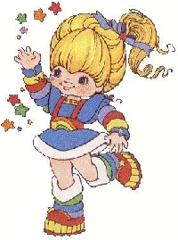 80's Cartoon Character ATC Swap:Rainbow Brite