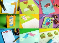 Cute Notebook or Memo Pad Swap #2