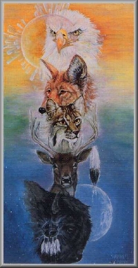 Native American Zodiac Animal - Bookmark swap 