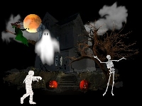 Themed Halloween ATC Swap #1