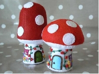 Toadstool Cottage or a Mushroom House?