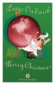 Christmas Card Challenge #1--Peace