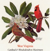 State Bird and State Flower ATC: West Virginia