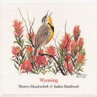 State Bird and State Flower ATC: Wyoming