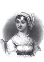 Jane Austen related bookmark
