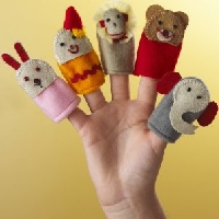 1-2-3-4-5! Finger Puppet Swap