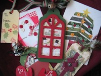 SH - Handmade Christmas Card with a Surprise!  