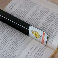 Novel and a handmade bookmark