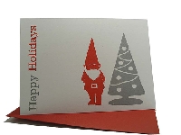 Gnome Holiday Cards and Tags
