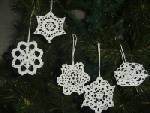 Thread Crochet Snowflakes