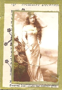 I can't stop making Vintage Women ATC's