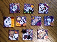 Leftover Halloween candy inchies! 