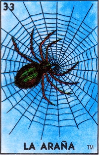 ATC loteria ''LA ARAÃ±A'' (the spider)