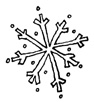 Snowflake Zendoodle ATC