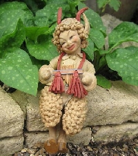  Greek or Roman God art doll